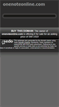 Mobile Screenshot of onenoteonline.com